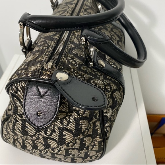 (SOLD) Dior Trotter Oblique Small Boston - Picture 4 of 12